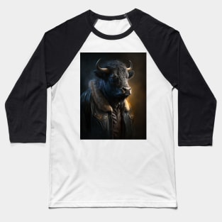 Royal Portrait of a Water Buffalo Baseball T-Shirt